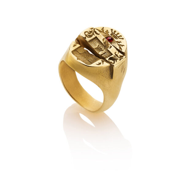 Raised slice ring