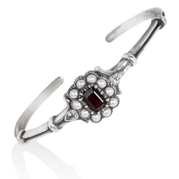 Antique Pearl Cuff Ring