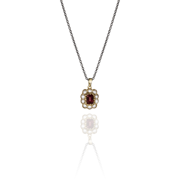 Victorian Pearl Pendant