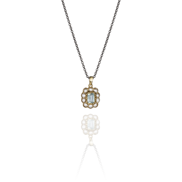 Victorian Pearl Pendant