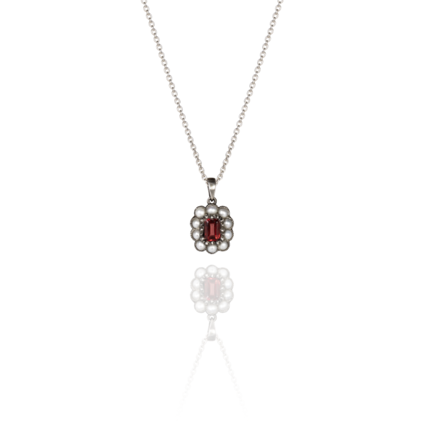 Victorian Pearl Pendant