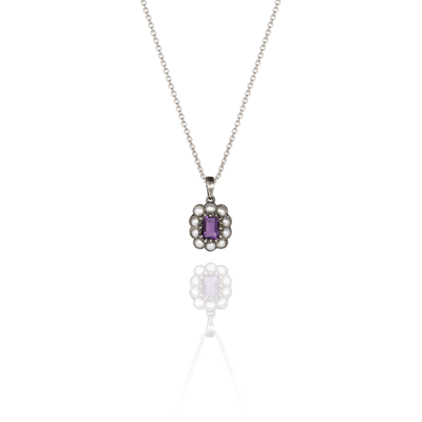 Victorian Pearl Pendant