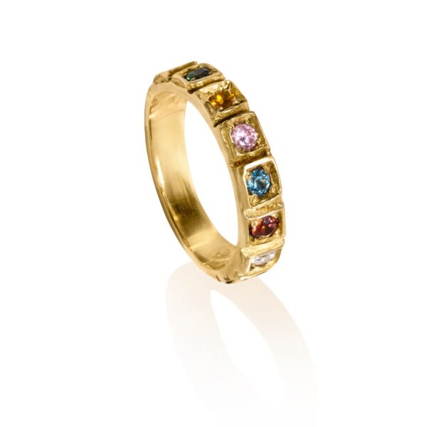 Bright Cut Ring