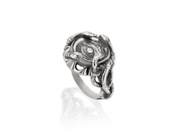 Eye and snake ring - Marco De Luca Jewels